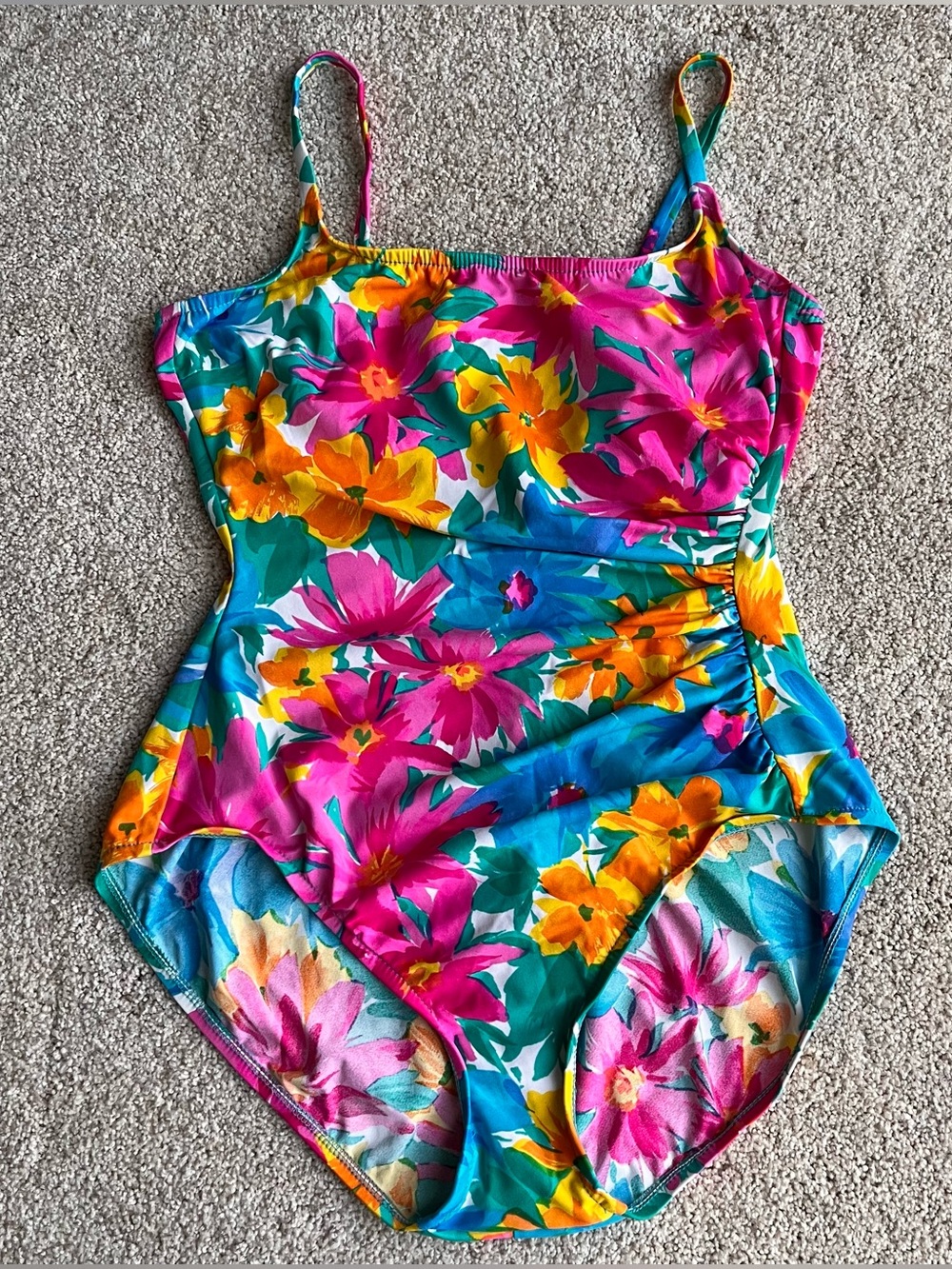 Floral one piece swimsuit Size 14
